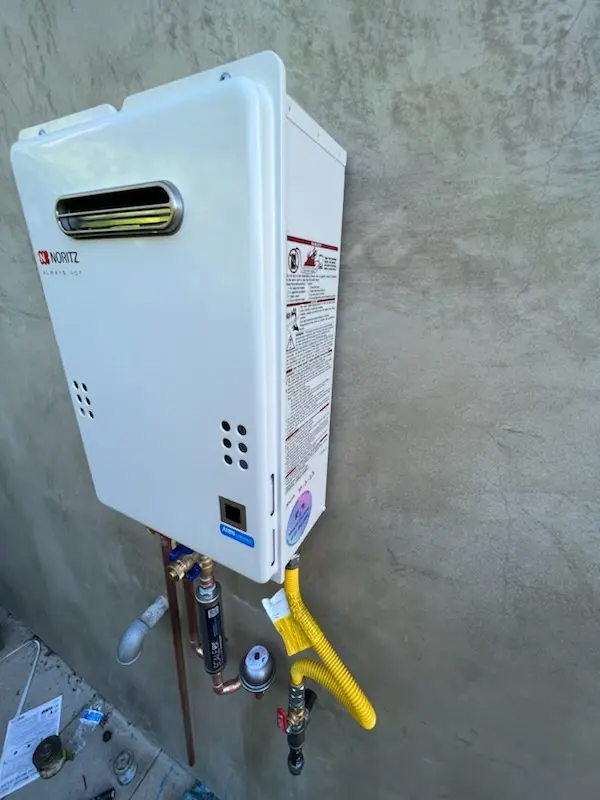 Tankless water heater installation for Sheffield Village homes